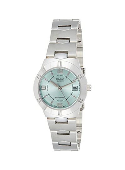 Buy Women's Water Resistant Analog Watch LTP 1241D - 3A - 33 mm - Silver in Saudi Arabia