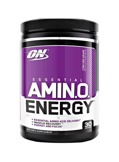 اشتري Essential Amin.O. Energy - Concord Grape - 30 Servings - 270 grams في الامارات