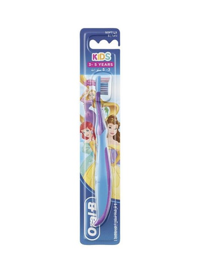Buy Soft Toothbrush For Kids 3-5 Years Assorted in UAE