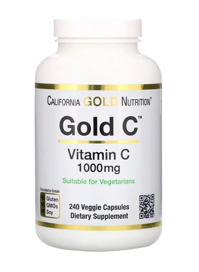 اشتري Gold C Vitamin C - 240 Capsules  1,000 Mg في السعودية