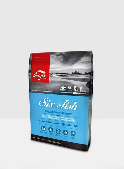 Buy Six Fish Cat Dry Food 1.8kg in UAE