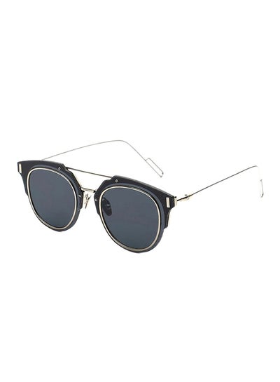 Buy Women's Fashion Unique Decoration Round Frame Sunglasses - Lens Size: 62 mm in UAE