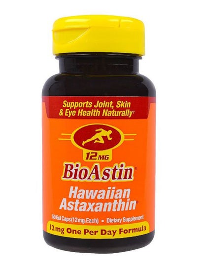اشتري BioAstin Hawaiian Astaxanthin - 50 Gel Caps 12 mg في الامارات