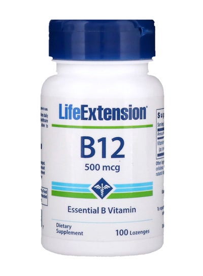 Buy B12 Essential B Vitamin - 100 Lozenges in UAE