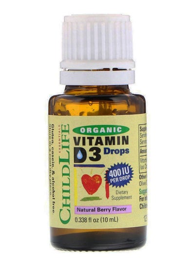 اشتري قطرات فيتامين D3 العضوي بنكهة التوت الطبيعي في الامارات