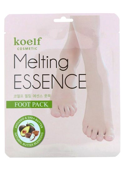 Buy Pair Of 10 Avocado And Shea Butter Melting Essence Foot Mask in UAE