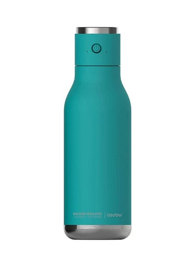 Buy Wireless Double Wall Insulated Water Bottle With Speaker Turquoise in UAE