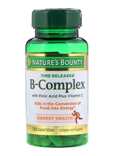 Buy Time Released B-Complex Vitamin Supplement - 125 Tablets in UAE