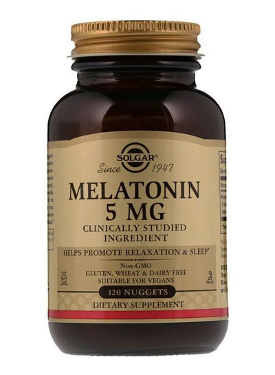 Buy Melatonin Dietary Supplement - 120 Nuggets in UAE