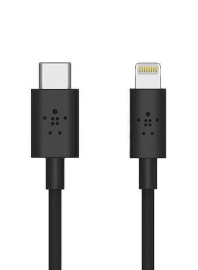 Buy Mixit Apple Lightning To USB Type-C Cable Black in Saudi Arabia