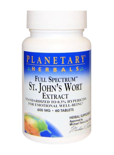 Buy Full Spectrum St Johns Wort Extract - 60 Tablets in UAE