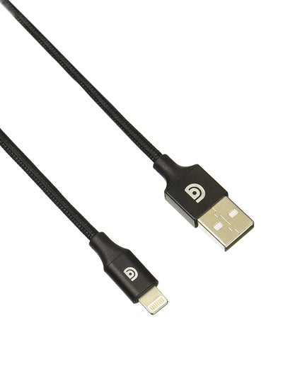 Buy Premium USB To Lightning Cable Black in Saudi Arabia