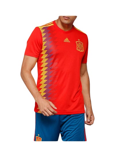 Buy Printed Football Jersey Red in UAE