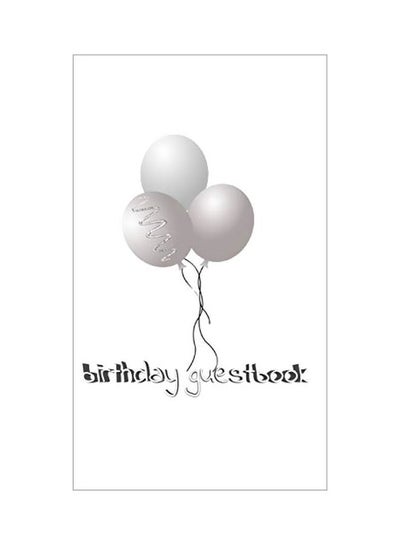 Buy Birthday Guest Book hardcover english - 02 October 2019 in UAE