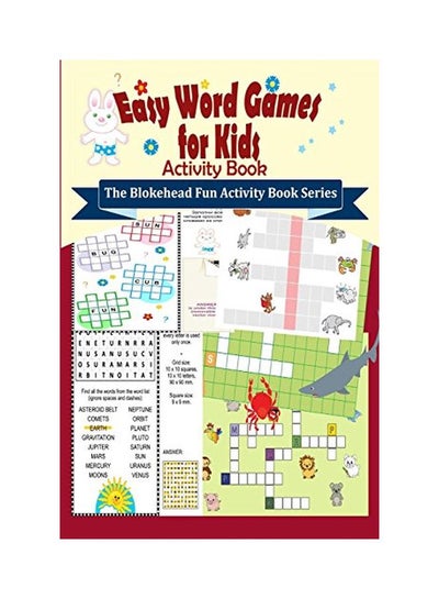 Buy Easy Word Games For Kids Activity Book paperback english - 02-Oct-19 in UAE