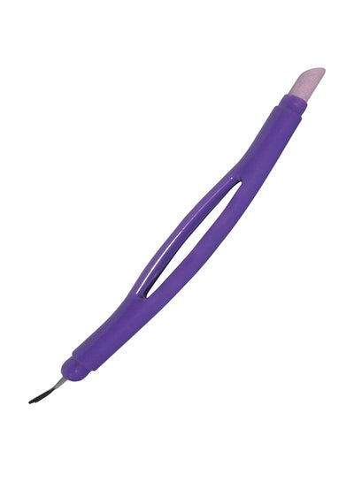 Buy Cuticle Pusher Purple/Silver in UAE