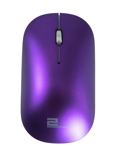 Buy MO877 Slim Wireless Optical Mouse Purple in Egypt