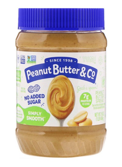 Buy Simply Smooth Peanut Butter Spread 454grams in UAE