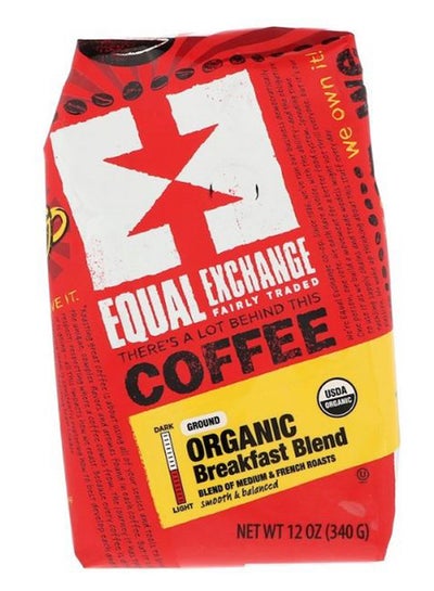 Buy Breakfast Blend French Roast Organic Ground Coffee 340grams in UAE