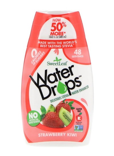 Buy Strawberry Kiwi Delicious Stevia Water Enhancer 48ml in UAE