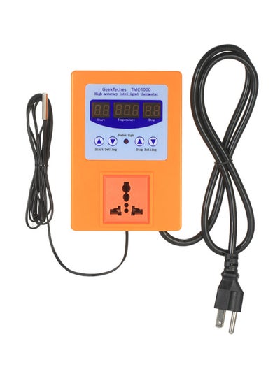 Buy Digital LED Intelligent Pre-Wired Temperature Controller Orange in Saudi Arabia