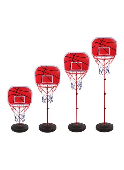 Buy 4-Piece Adjustable Basketball Hoop With Stand in Egypt