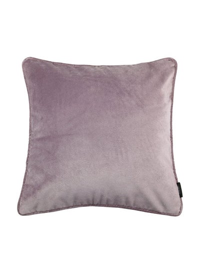 Buy Decorative Velvet Cushion polyester Heather 43x43cm in Saudi Arabia