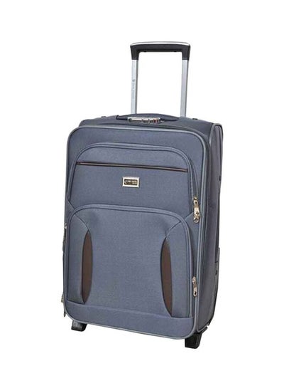 Buy Softside Cabin Luggage Trolley Grey in Egypt