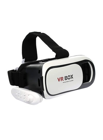 اشتري Virtual Reality Universal 3D Glasses With Bluetooth Gamepad Remote Controller في مصر