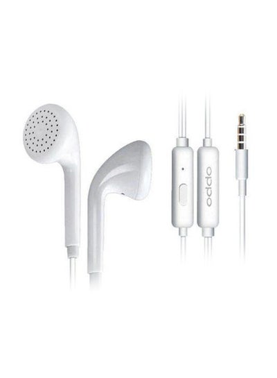 اشتري Wired In-Ear Headphones With Mic White في الامارات