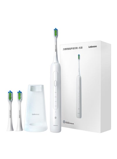 Buy Electric Sonic Toothbrush White in Saudi Arabia