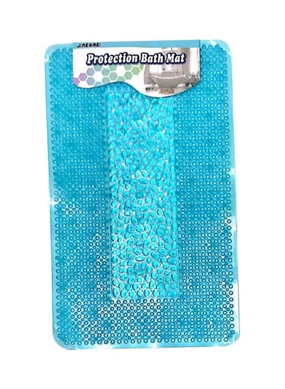 Buy Protection Bath Mat Blue 70x40centimeter in Saudi Arabia