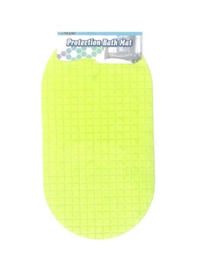 Buy Protection Bath Mat Green 70x40cm in Saudi Arabia