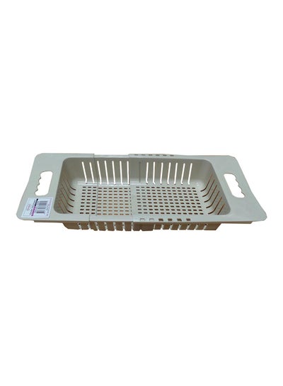 اشتري Expandable Kitchen Sink Vegetable Strainer رمادي 38x19x9cmسنتيمتر في الامارات