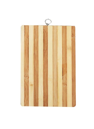 Buy Rectangle Wooden Cutting Board Brown 28x4x38cmcm in Egypt