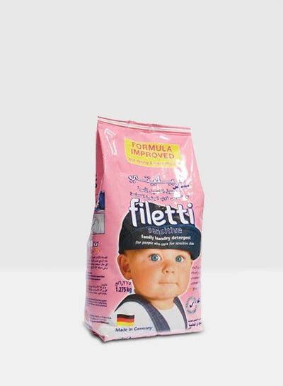 Filetti Sensitive Sensitive Family Laundry Detergent 1.275kg price in UAE | Noon UAE ...