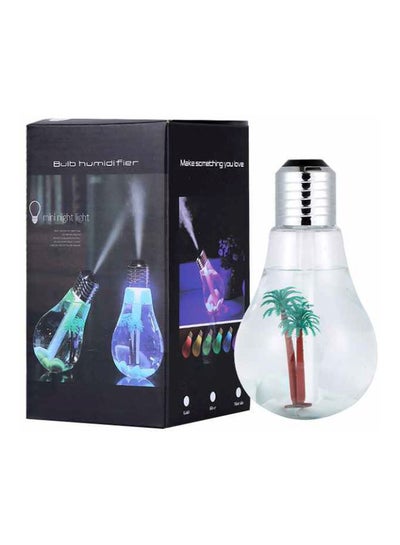 اشتري مرطب هواء صامت بقدرة 2 وات مع مصباح LED بـ7 ألوان ومنفذ USB  400 مل 2 وات ZH230214-019 متعدد الألوان في الامارات