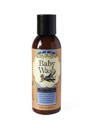 اشتري Natural And Organic Baby Wash - 125ml في الامارات