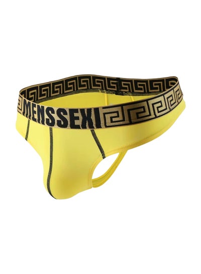 Buy Ice-Shredded Brief Yellow in Saudi Arabia