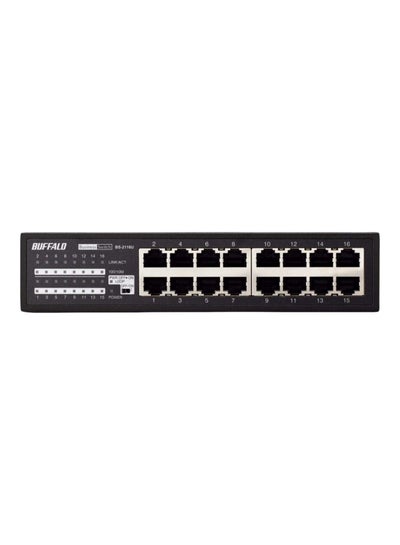 Buy 16-Port Business-Class Unmanaged Switch Black in UAE
