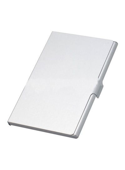 Buy Stainless Steel Card Holder Silver in Saudi Arabia