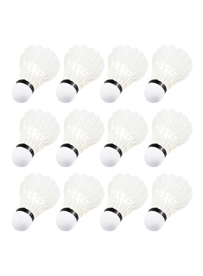 Buy 12-Piece Shuttlecocks Set in Saudi Arabia