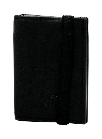 اشتري Leather Card Holder Black في السعودية