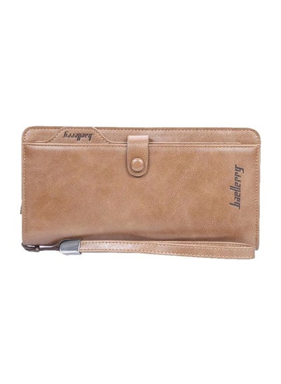 Buy Leather Bifold Wallet Brown in Egypt