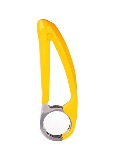 Buy Stainless Steel Cut Ham Sausage Slicer Yellow/Silver 5.5x4.5x18cm in Egypt