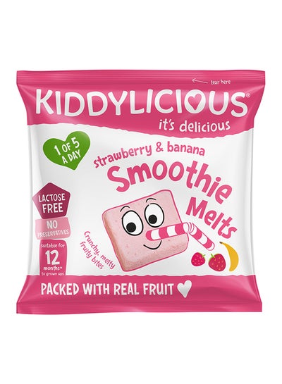 Buy Strawberry And Banana Smoothie Melts 6grams in UAE