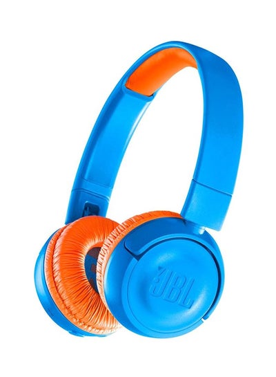 Buy Wireless On-Ear Headphone JR300BT Blue/Orange in Saudi Arabia