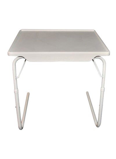 Buy Plastic Foldable Table White 61x335x305cm in Saudi Arabia