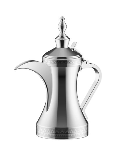 Buy Stainless Steel Arabic Coffee Dallah Chrome in Saudi Arabia