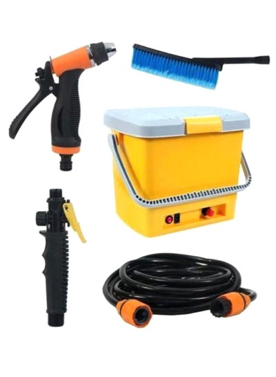 Buy 5-In-1 High Pressure Portable Car Washer Cleaner Kit in UAE